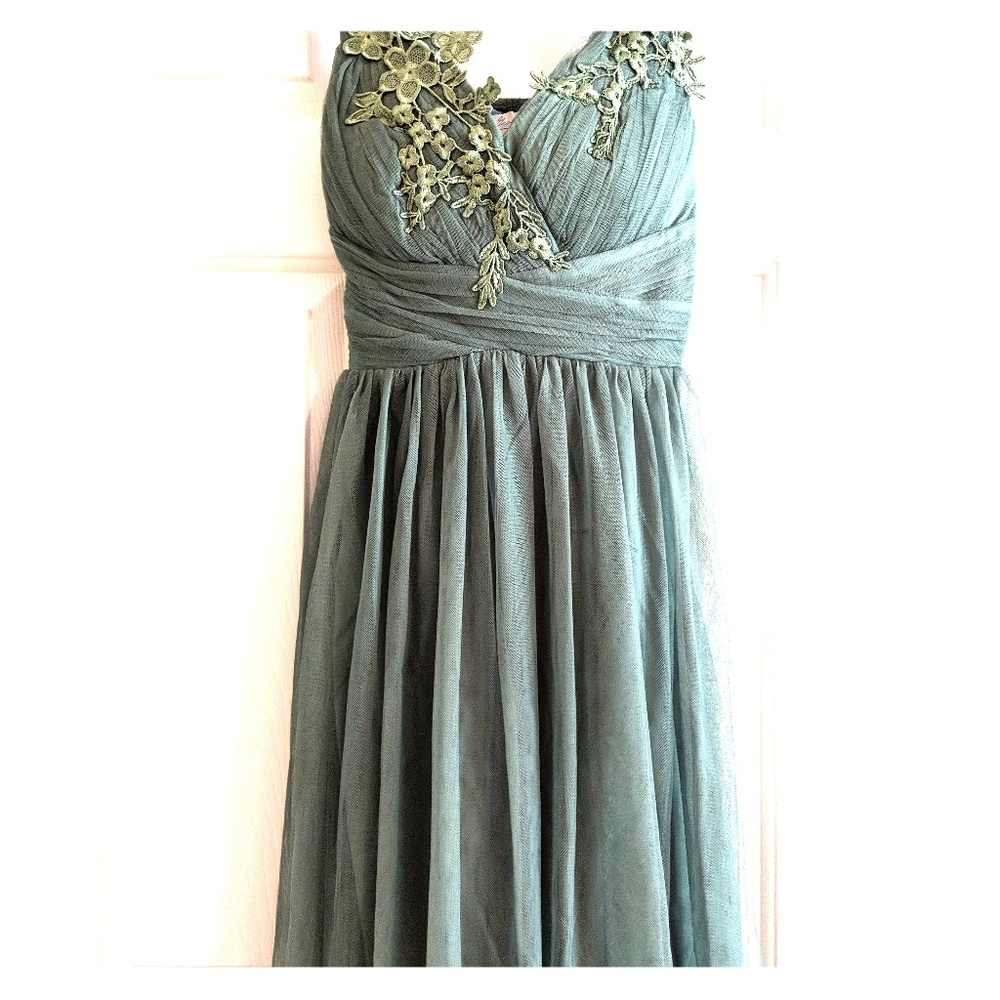 Modcloth sage new without tags Xs